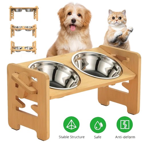 Cat dog feeding station - cat,