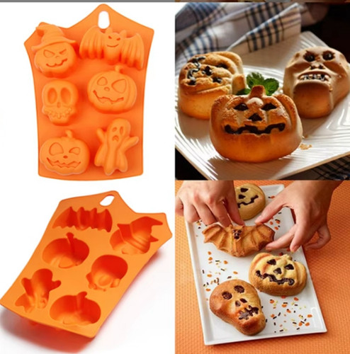 Halloween silicone candy mold - halloween,
