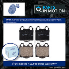 Brake Pads Set fits LEXUS IS200 Mk1 2.0 Rear 99 to 05 1G-FE Blue Print Quality