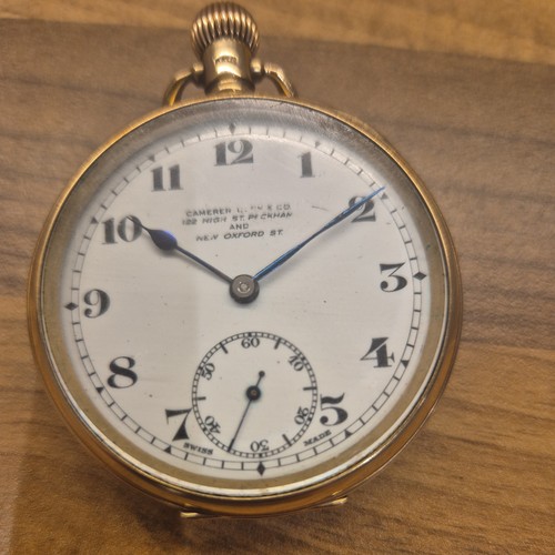 Rare solid gold camerer - *rare*solid, 9k