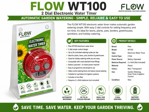 Flow wt100 dial electronic - wt100,
