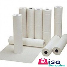 12 Eccorolls White 20" Couch Bed Rolls 40m Hygiene Roll Massage Dentist OFFER