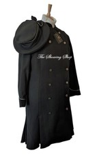 STUNNING BESPOKE LE BEAU CHEVAL LEAD REIN COAT DRESS & HAT SIZE 24-26
