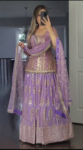 Sequin long blouse - long,