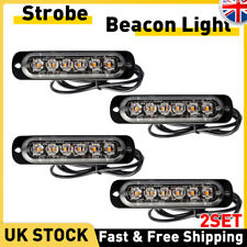 8x 6 LED Amber Recovery Strobe