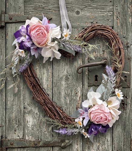 Rustic mini heart shaped - rustic,