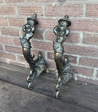 Unique Antique Pair of Gilt