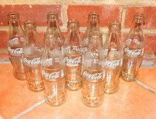 INDIVIDUAL  COCA COLA GLASS BOTTLES