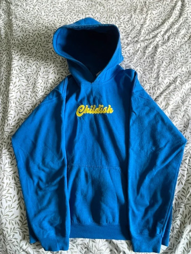 Childish tgf bros blue hoodie - tgf,
