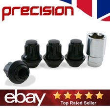 Black Locking Wheel Nuts For