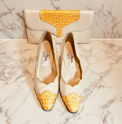 Vintage renata leather heels - vintage,