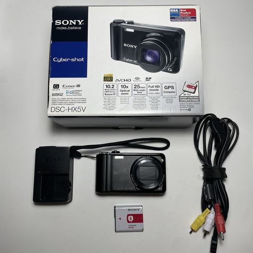 Sony cyber shot dsc - sony, black