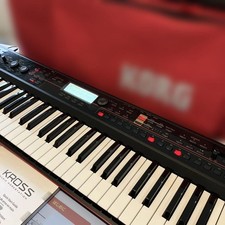 Korg KROSS 61-Key Music Workstation Synthesizer Manual No Pedal or Headphones