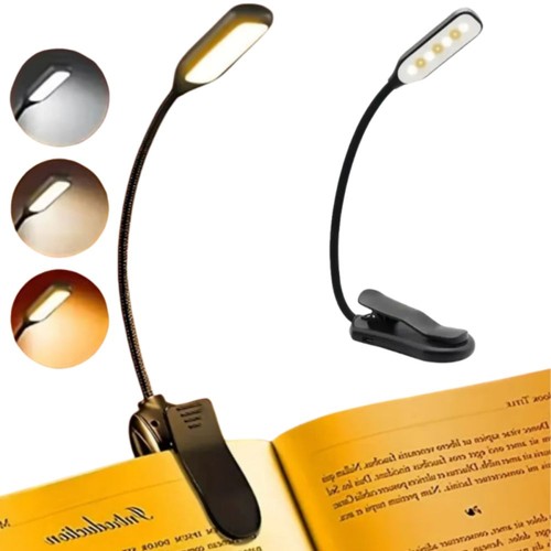 Led reading lamp with clip - led,