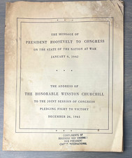 Winston Churchill Speech to US