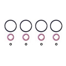 Fuel Injector Replacement Seal Kit for Kia Sedona Mk II 2.2 CRDi Set of 4