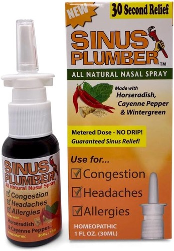 Sinus plumber hot pepper nasal - sinus,