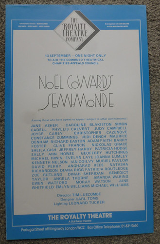 Noel coward semi monde diana - noel,