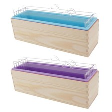 Soap silicone loaf mold - silicone,