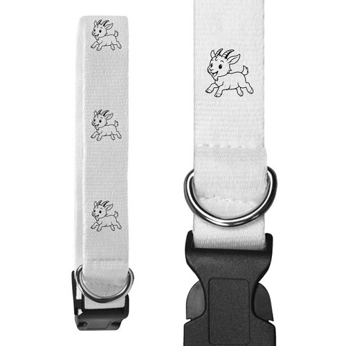 Running goat dog collars - 'running,