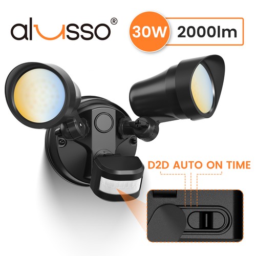 Led flood lights - led, motion