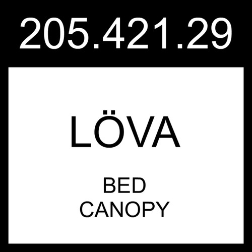 Ikea lova löva bed canopy - ikea,
