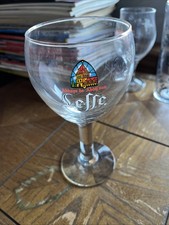 Leffe pint glass beer - leffe,
