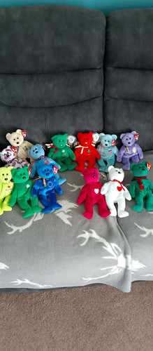 Beanie babies peace bear - ty,