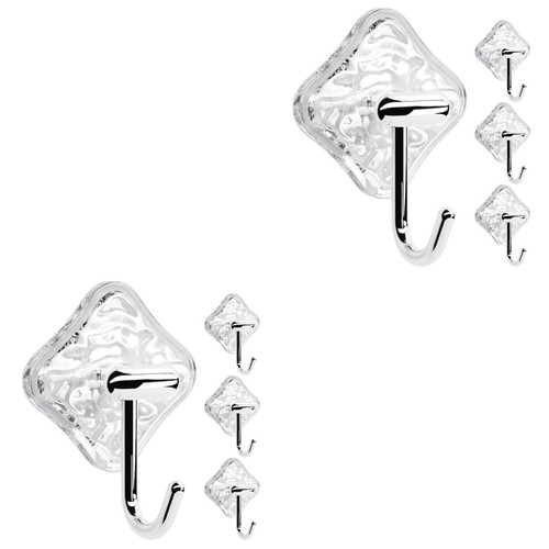 Count wall hanging hooks - 2,