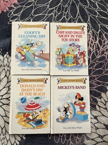 Disney rhyming reader books - disney,