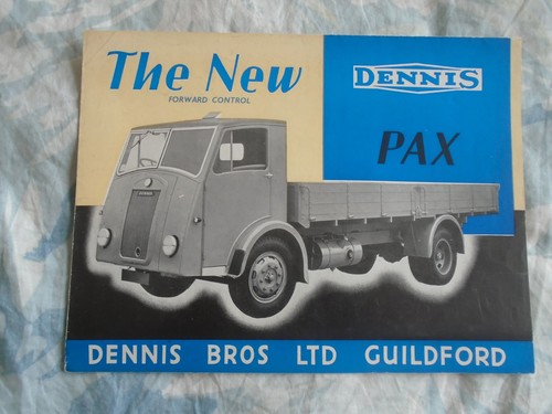 Dennis pax forward control - pax,