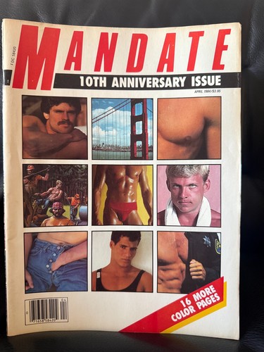 Mandate magazine vintage - magazine, 4/84