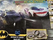 G1155M Micro Scalextric Batman vs Joker Race Set 1:64