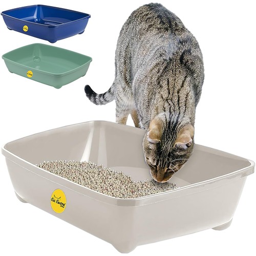 Jumbo open cat litter tray - jumbo,