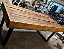 Rustic Industrial Coffee Table