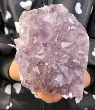 3.9 Lb Amethyst Lamp With Electrics