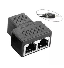 RJ45 Splitter Adapter Ethernet