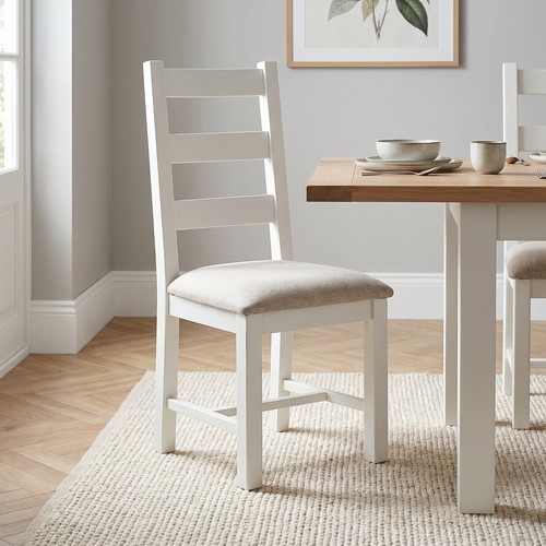 Dining chair cheshire white - dining,