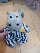 Silent night Hippo in pjs and