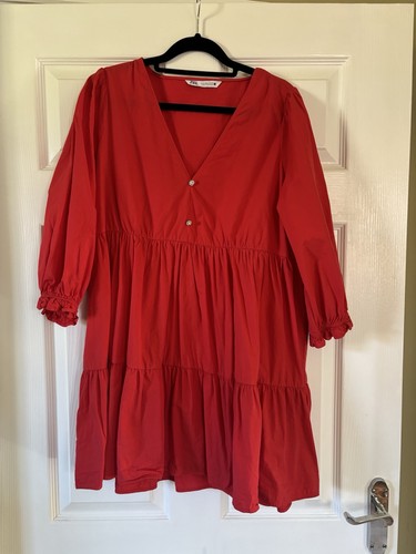 Women zara red summer - women’s,