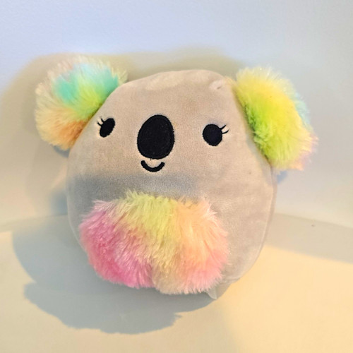 Rainbow koala plush - rainbow,