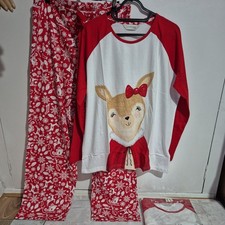 LADIES AVON REINDEER RED/WHITE