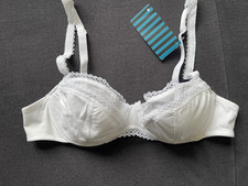 Maison Lejaby White Underwired Bra Size 36A - BNWT