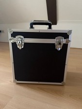 12″ Lightweight Flight Case for 50 vinyl records – Black