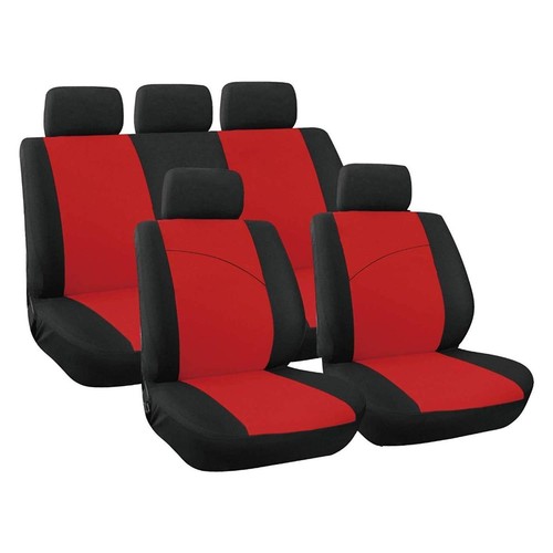Red black executive car - black,