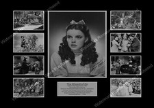 JUDY GARLAND THE WIZARD OF OZ (1939) SIGNED CLASSIC A4 PHOTO MOVIE PRINT