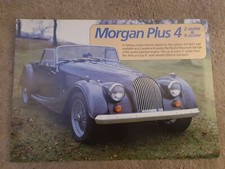 Morgan Plus 4 Brochure 1985