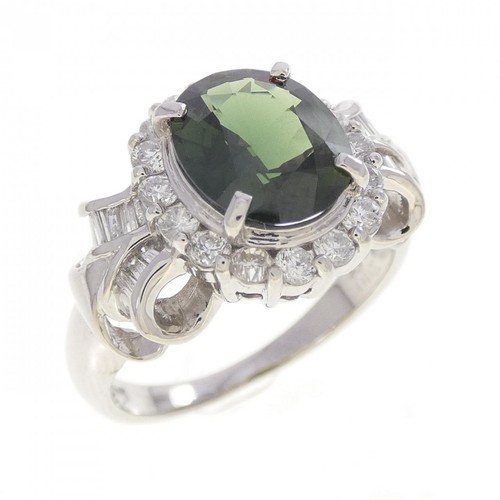 Authentic pt900 sapphire ring - authentic,