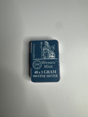 Wessex mint 48x silver - wessex, 1g