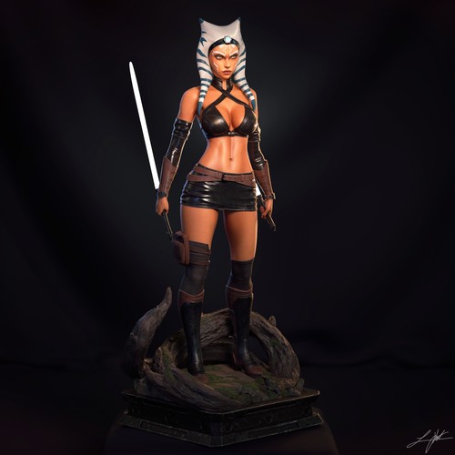 Ahsoka tano star wars - star, clone